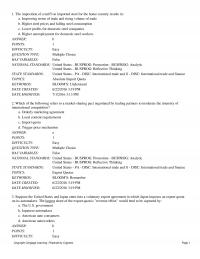 International Business Chapter 5 Elastic Response The Price Reduction Inelastic Response The Price Reduction Unit Elastic