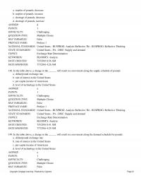 International Business Chapter 11 Points Difficulty Moderate Question Type Multiple Choice Has Variables False National Standards