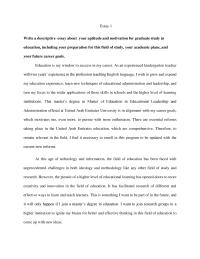 Pursing Post Graduate Degree