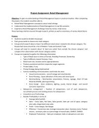 Retail Management Project