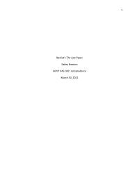 Bastiat’s The Law Paper