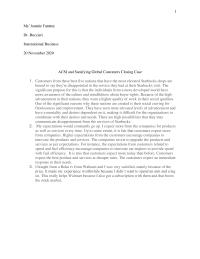 Acsi And Satisfying Global Customers Closing Case