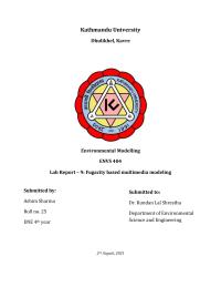 Lab Work Kathmandu University