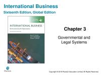International Business Ch3