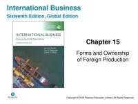 International Business Ch 13