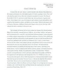 Greece’s Golden Age – Unit 2 Essay