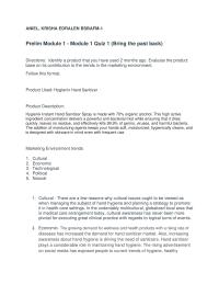 Prelim Module 1 – Module 1 Quiz 1