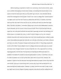 Reflection Paper