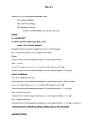SQL Lab 6