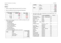 Tutorial 1 introduction to accounting