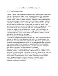 Business Opportunity Pitch Assignment