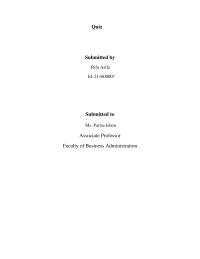 Business Research Methodology