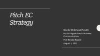 Pitching Ec