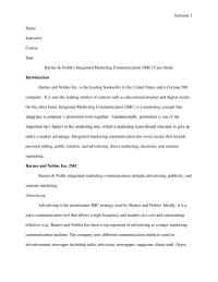 Barnes & Noble’s Integrated Marketing Communication (IMC)