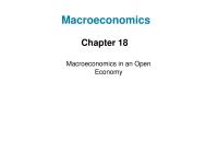 Econ Macroeconomics Chapter 18
