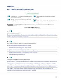 Chapter 9 Accounting Information Systems