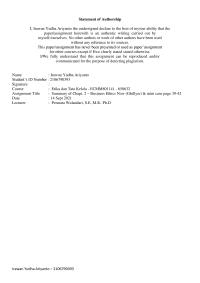 Ethic Statement of AuthorshipI