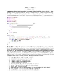 Cs 100 summer 20 exam 124