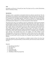 Permeability and Porosity of Gravel/Coarse Sand, Fine Sands, and Clay, and their Relationship Based on Laboratory Testing