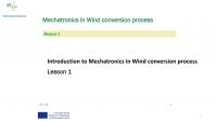 Mechatronics in wecs 1