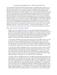 A Crash Course in Statistics at FIU – The One Way ANOVA