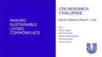 MAKING SUSTAINABLE LIVING COMMONPLACE