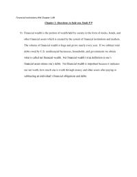 Financial Institutions-hw Chapter 1-9