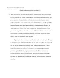 Financial Institutions-hw Chapter 1-6
