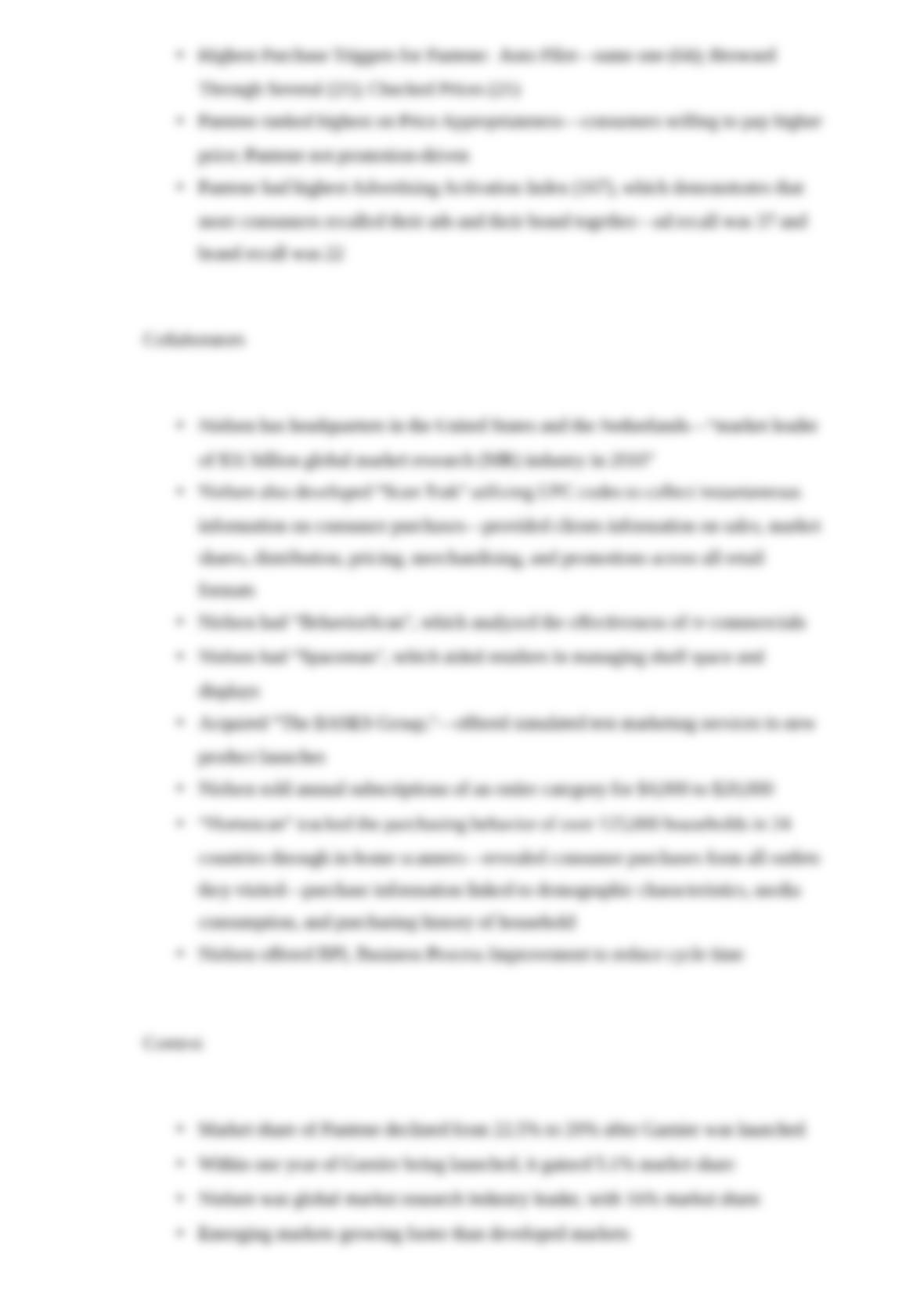 Objectives of pantene shampoo image