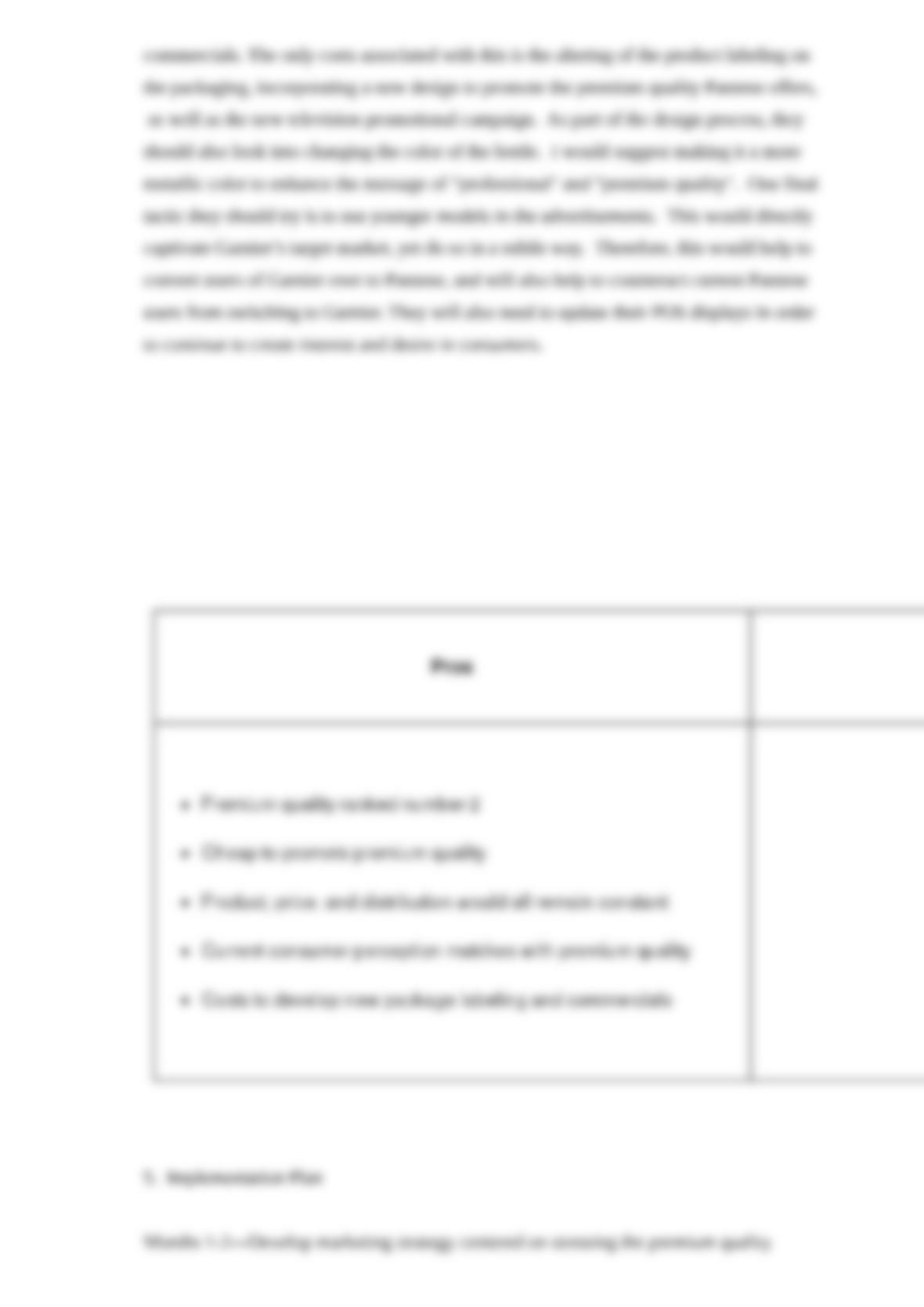 Pantene case study picture