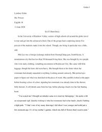 Sci-Fi Short Story