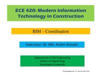 Modern Information Technology in Construction