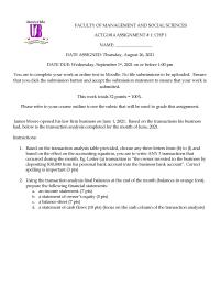 Assignment 1aug 2021