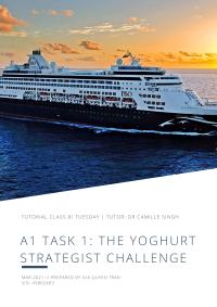THE YOGHURT STRATEGIST CHALLENGE