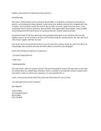 Information for Professional Payroll Services
