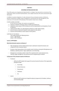 Systems Integration And Architecture