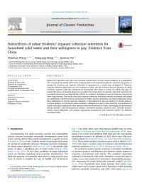 Journal of Cleaner Production
