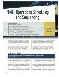Operations Management