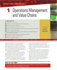 Operations Management a