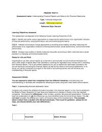 Understanding Financial Reports and Notes to the Financial Statements