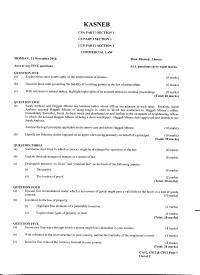 Commercial law (2)