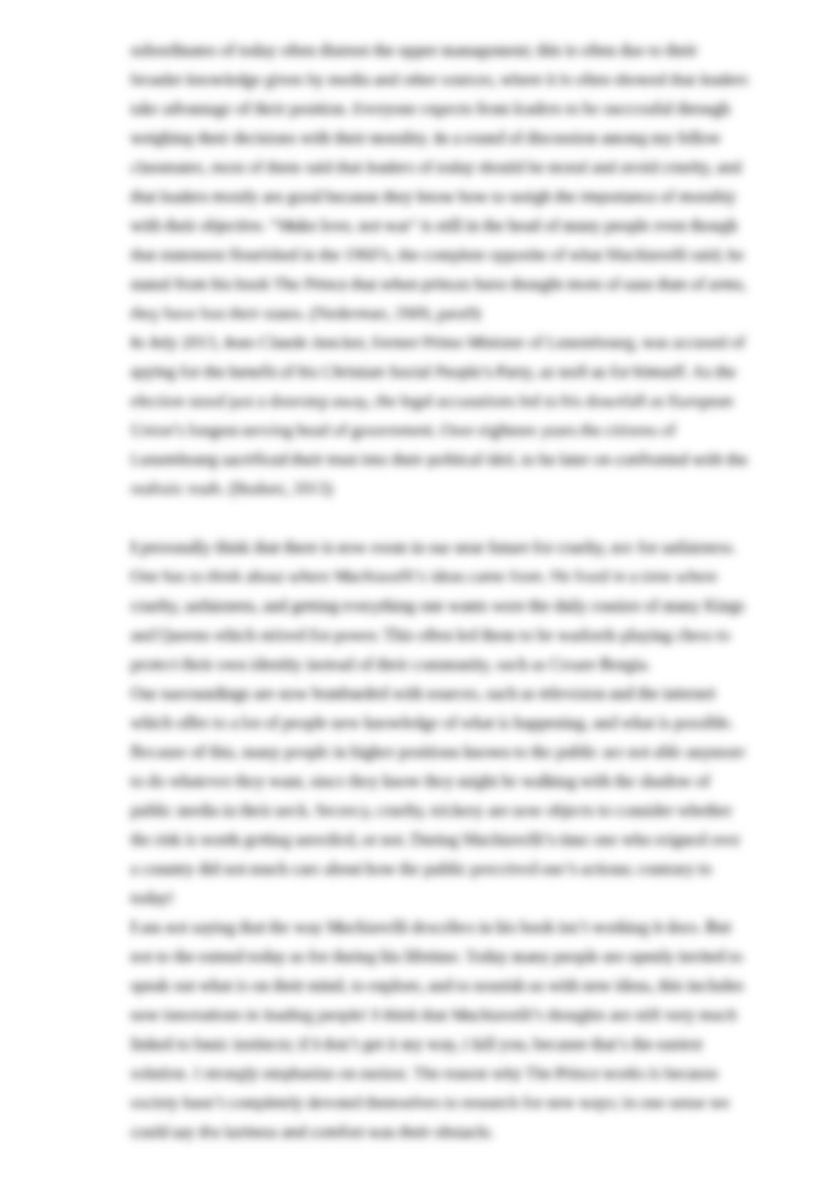 Machiavelli essay picture