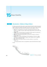 Slope Stability 15 Slope