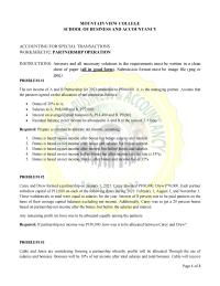 02 PARTNERSHIP OPERATIONINSTRUCTIONS