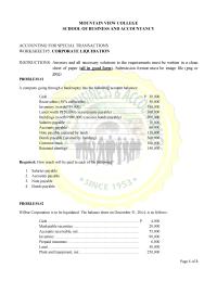 05 CORPORATE LIQUIDATIONINSTRUCTIONS