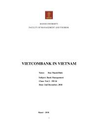 Vietcombank In Vietnam
