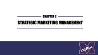 STRATEGIC MARKETING MANAGEMENT