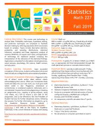 Statistics Math 227