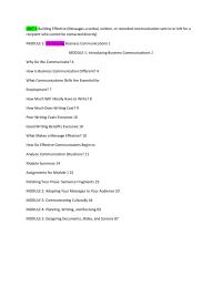 Introducing Business Communications 1