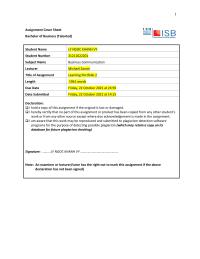 Business Communication